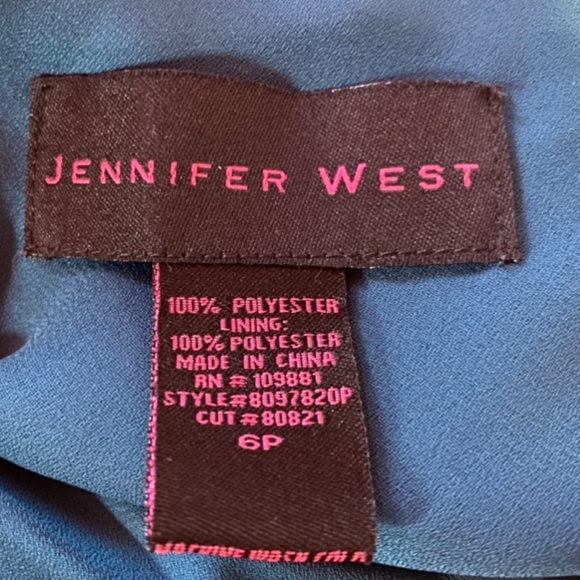 Jennifer West Women's Dress size 6P - Picture 9 of 10